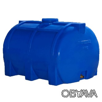 Емкость 200 л горизонтальная