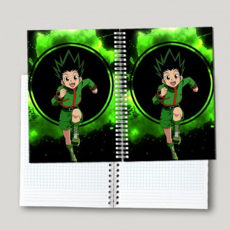 Блокнот А5 с принтом Hunter x Hunter непременно понравится поклонникам этого ани. . фото 6