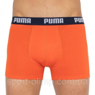 Боксери Basic Boxer 2-pack blue/orange — 521015001-002 з колекції PUMA в спортив. . фото 3