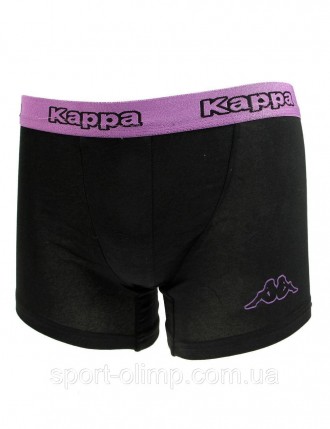 Kappa Boxers 2-pack black/violet — 304JB30-987 современные боксеры высокого каче. . фото 6