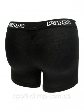 Kappa Boxers 2-pack black/violet — 304JB30-987 современные боксеры высокого каче. . фото 3