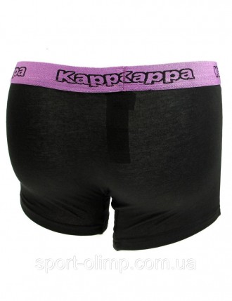 Kappa Boxers 2-pack black/violet — 304JB30-987 современные боксеры высокого каче. . фото 5