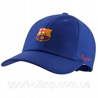 Кепка унісекс Nike FC Barcelona H86 Cap blue & mdash, CU7694-455 — це зручна мод. . фото 2