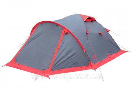 Экспедиционная трехместная палатка Tramp Mountain 3 (V2) TRT-023
Трехдуговая мод. . фото 2