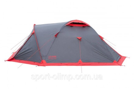 Экспедиционная трехместная палатка Tramp Mountain 3 (V2) TRT-023
Трехдуговая мод. . фото 5