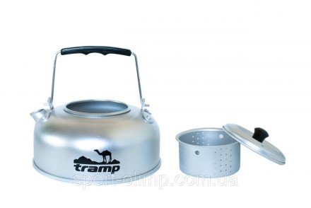 Чайник алюминиевый Tramp 0,9 л.
Походный алюминиевый чайник Tramp TRC-038 - имее. . фото 2