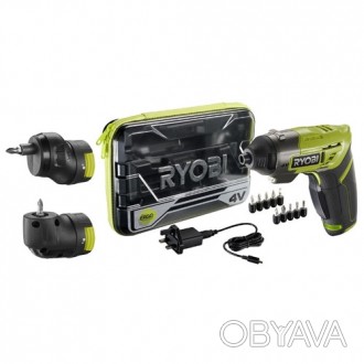  Викрутка акумуляторна Ryobi Ergo-A2 Тип двигунащітковийКількість акумуляторів1Т. . фото 1