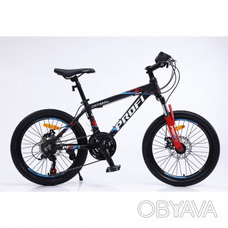 Велосипед 20 д. G20OPTIMAL A20.3 (1 шт.)алюм.рама12,5", SHIMANO 21SP, алюм.DB, F. . фото 1