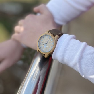 Деревянные наручные часы "SkinWood White New" 
Представляем Вашему вниманию винт. . фото 9