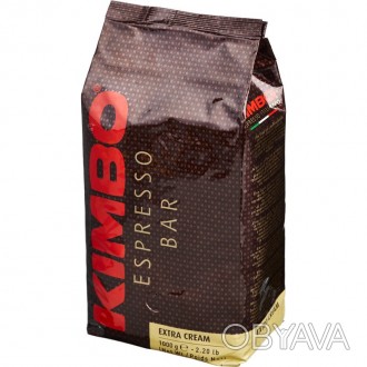 Кофе в зернах Kimbo Extra Cream (Кимбо Экстра Крем) представляет собой смесь, вы. . фото 1