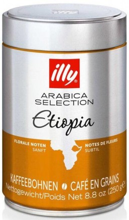 Кофе в зернах ILLY Ethiopia Эфиопия 250 г ж/б. Киев. фото 1 Кофе в зернах ILLY Ethiopia Эфиопия 250 г ж/б. Киев. фото 1