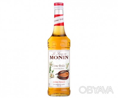 Сироп Monin со вкусом Крем брюле 0,7 Л - Это высококачественный продукт. Компани. . фото 1