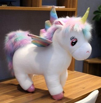 Пони единорог детская мягкая игрушка My Little Pony 40*24 см персиковый.
Материа. . фото 2