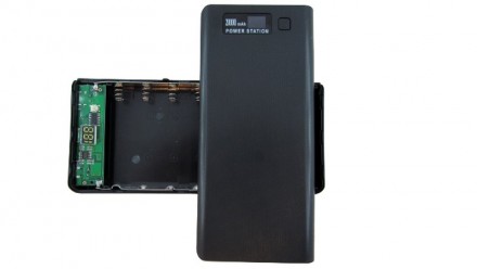 Корпус Power Bank c дисплеем LCD 8*18650 2*USB 5V 2.8A черный. Элементы питания . . фото 8