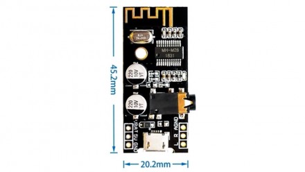 Приемник Bluetooth MH-M28 аудио модуль стерео декодер плата mp3.
Информация от п. . фото 3