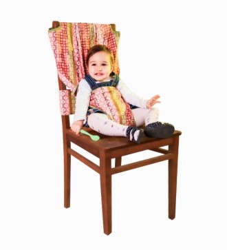 Тканинний стілець для годування FeedSeat допоможе нагодувати дитину в будь-якому. . фото 3