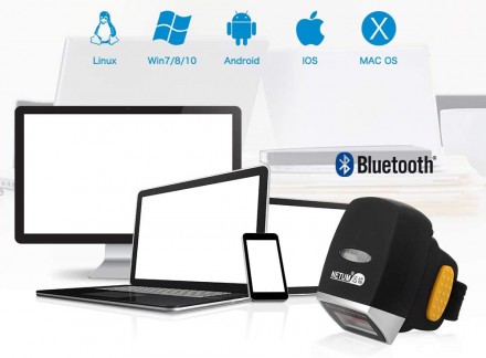  Сканер-кольцо Netum NT-R2 Bluetooth имеет поле обзора достаточное для захвата б. . фото 7