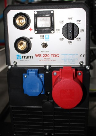 Трехфазный бензиновый сварочный генератор Fogo FM8220W с двигателем Mitsubishi G. . фото 5