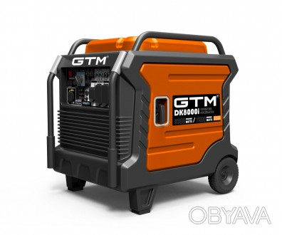 Инверторный бензиновый генератор GTM DK9000i – оснащен надежным, устойчивы. . фото 1