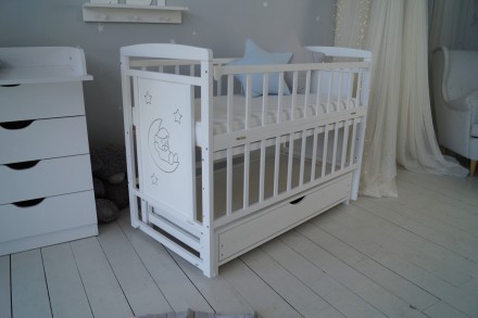 Детская кроватка Baby Comfort TEDDY - олицетворение стиля и функциональности. Кр. . фото 5