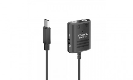 Адаптер COMICA Multi-Functional 3.5mm to USB TYPE-C Audio Cable Adapter (CVM-SPX. . фото 3