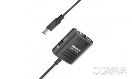 Адаптер COMICA Multi-Functional 3.5mm to USB TYPE-C Audio Cable Adapter (CVM-SPX. . фото 1