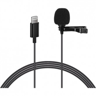 Микрофон Comica Audio CVM-V01SP(MI) Omnidirectional Lightning Lavalier Microphon. . фото 2