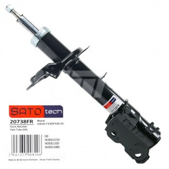 Амортизатор передний правый FX35 (03-) FX45 (03-) Sato Tech 20738FR применяется . . фото 2