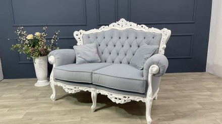 Роскошный классической диван Людовик XV, выполненный в стиле рококо. Каркас полн. . фото 7