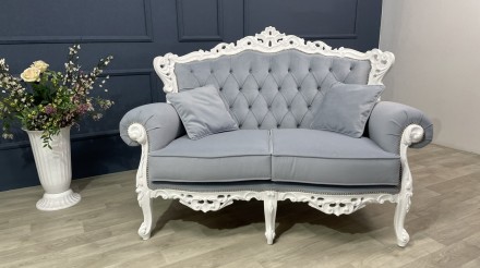 Роскошный классической диван Людовик XV, выполненный в стиле рококо. Каркас полн. . фото 2
