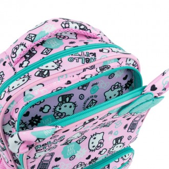 Дошкольный рюкзак Kite Kids HK22-559XS выполнен из прочного полиэстера. Легкая, . . фото 10