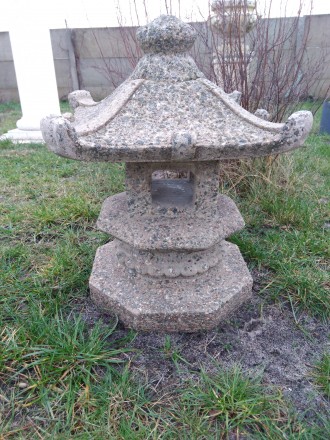 Фонарь-пагода в японском стиле 2600 грн. Бетон+крошка каменная (классический вар. . фото 8
