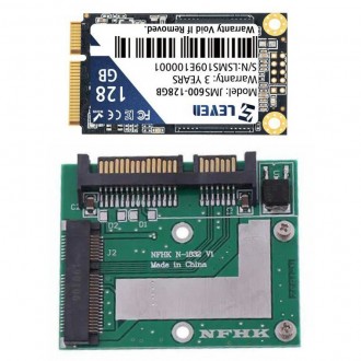 Купити SSD 128GB mSata Leven JMS600 новий на гарантії до 02.2023.
В комплекті з. . фото 2