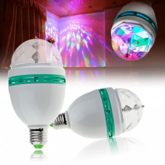 Mini Pаrty Light Lаmp – светомузыка для домашних вечеринок
Светодиодная лампа LE. . фото 2