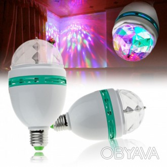 Mini Pаrty Light Lаmp – светомузыка для домашних вечеринок
Светодиодная лампа LE. . фото 1