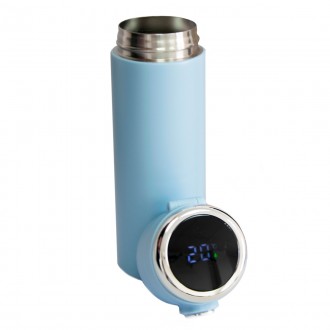  
Термочашка "Vacuum cup"
Умный термос с индикатором температуры имеет на крышке. . фото 2