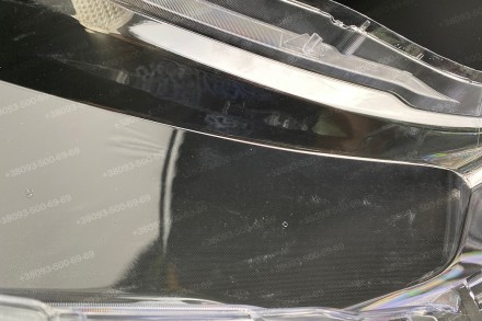 Царапини та розводи на склі.
Скло на фару Nissan X-Trail T32 (2017-2021) III пок. . фото 5