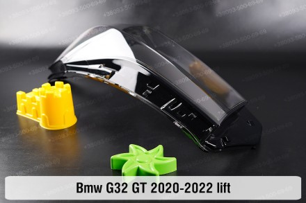 Скло на фару BMW 6 G32 GT (2020-2024) рестайлінг ліве.
У наявності скло фар для . . фото 8