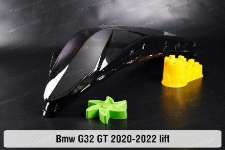 Скло на фару BMW 6 G32 GT (2020-2024) рестайлінг ліве.
У наявності скло фар для . . фото 5