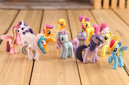  Набор Май Литл Пони ( Little Pony ) ( 12 шт )
 
Прекрасные, яркие игрушки порад. . фото 3