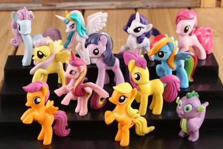  Набор Май Литл Пони ( Little Pony ) ( 12 шт )
 
Прекрасные, яркие игрушки порад. . фото 2