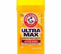 Arm & Hammer, UltraMax, твердый дезодорант-антиперспирант для мужчин, аромат «Ac. Бровары. фото 1 Arm & Hammer, UltraMax, твердый дезодорант-антиперспирант для мужчин, аромат «Ac. Бровары. фото 1