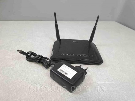 Wi-Fi-роутер, стандарт Wi-Fi: 802.11, макс. швидкість: 300 Мбіт/с, Комутатор 4xL. . фото 3