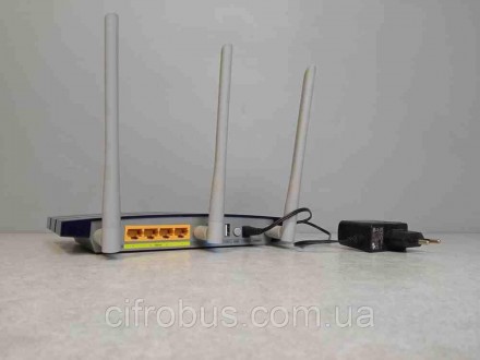 Wi-Fi-роутер, стандарт Wi-Fi: 802.11n, макс. швидкість: 300 Мбіт/с, комутатор 4x. . фото 8