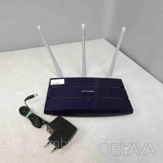 Wi-Fi-роутер, стандарт Wi-Fi: 802.11n, макс. швидкість: 300 Мбіт/с, комутатор 4x. . фото 1
