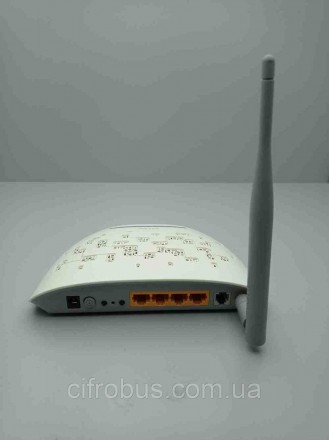 Wi-Fi-ADSL2+ роутер, стандарт Wi-Fi: 802.11n, макс. швидкість: 150 Мбіт/с, комут. . фото 5