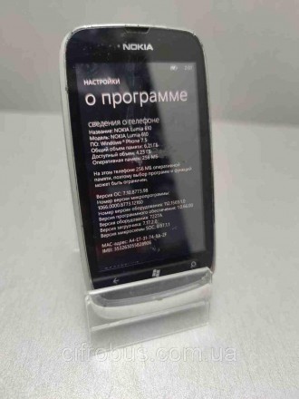 Смартфон, MS Windows Phone 7.5, екран 3.7", роздільна здатність 800x480, камера . . фото 4