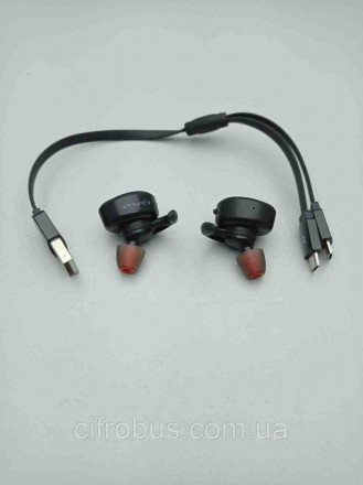 Bluetooth-навушники з мікрофоном, вставні (затички), час роботи 5 год, захист ві. . фото 3