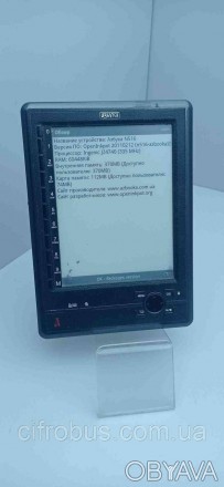 Електронна книга з ч/б екраном 5", E-Ink Vizplex, роздільна здатність 800x600, 8. . фото 1