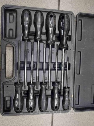 JTC Auto Tools 9 star screwdriver set
Внимание! Комісійний товар. Уточнюйте наяв. . фото 3